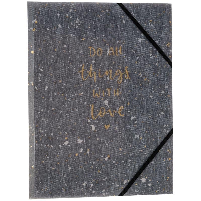 Папка Axent на резинках А4 полипропилен Shade Gray (1509-13-A)