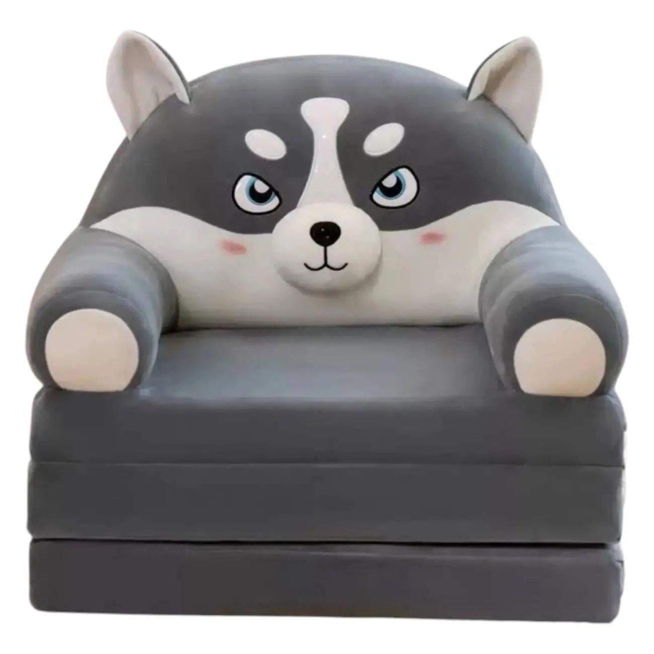 Дитяче крісло антистрес Вовк Сірий (opt-105343)