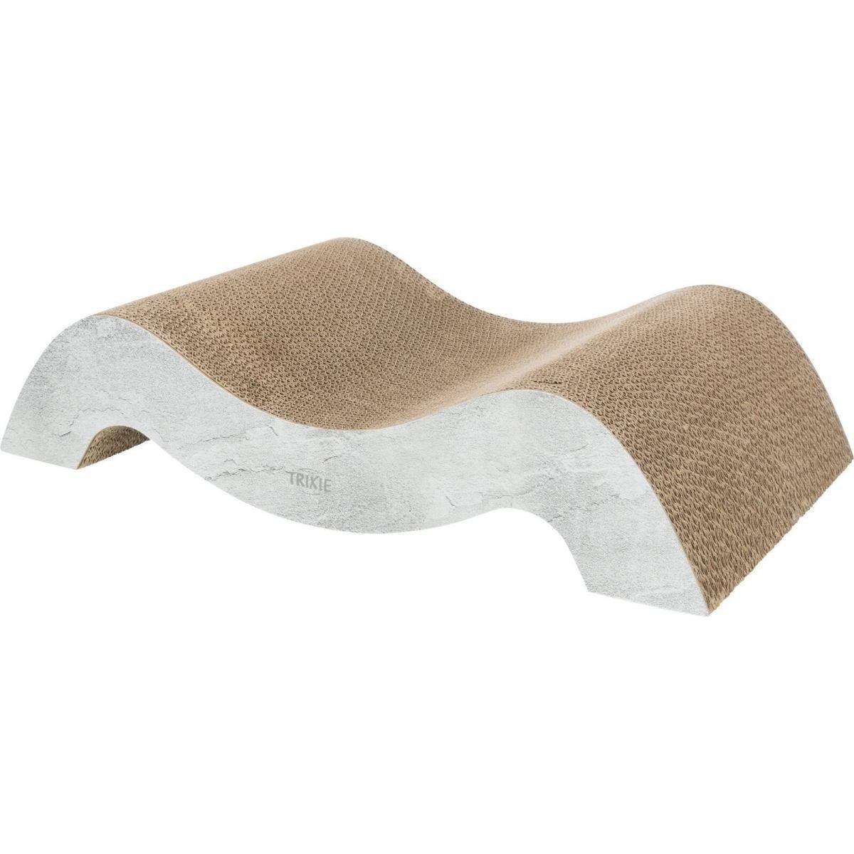 Дряпка Trixie Хвиля XXL картон 64х14х37 см Сірий (48031) Дряпка Trixie Хвиля XXL картон 64х14х37 см Сірий (48031)