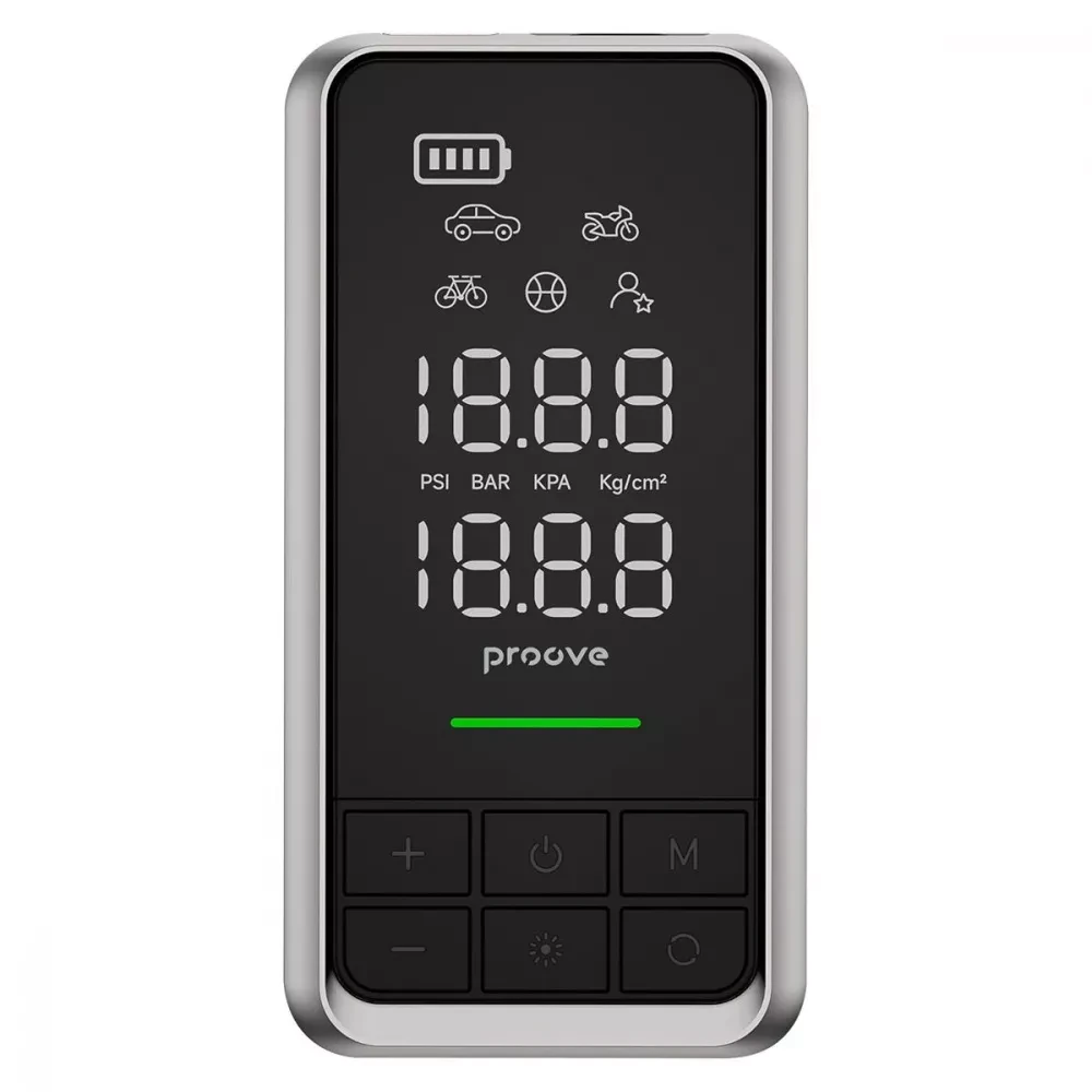 Пусковое устройство Proove Air Jump 2в1 и насос 10400 mAh 1000A - фото 9 Пусковое устройство Proove Air Jump 2в1 и насос 10400 mAh 1000A - фото 9