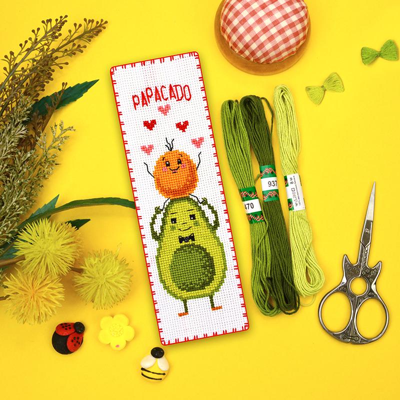 Набор для вышивки закладки Papacado (982)