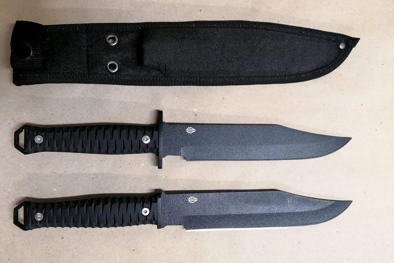 Нож армейский Brothers Knives Чернобай сталь 1,4116 - фото 7