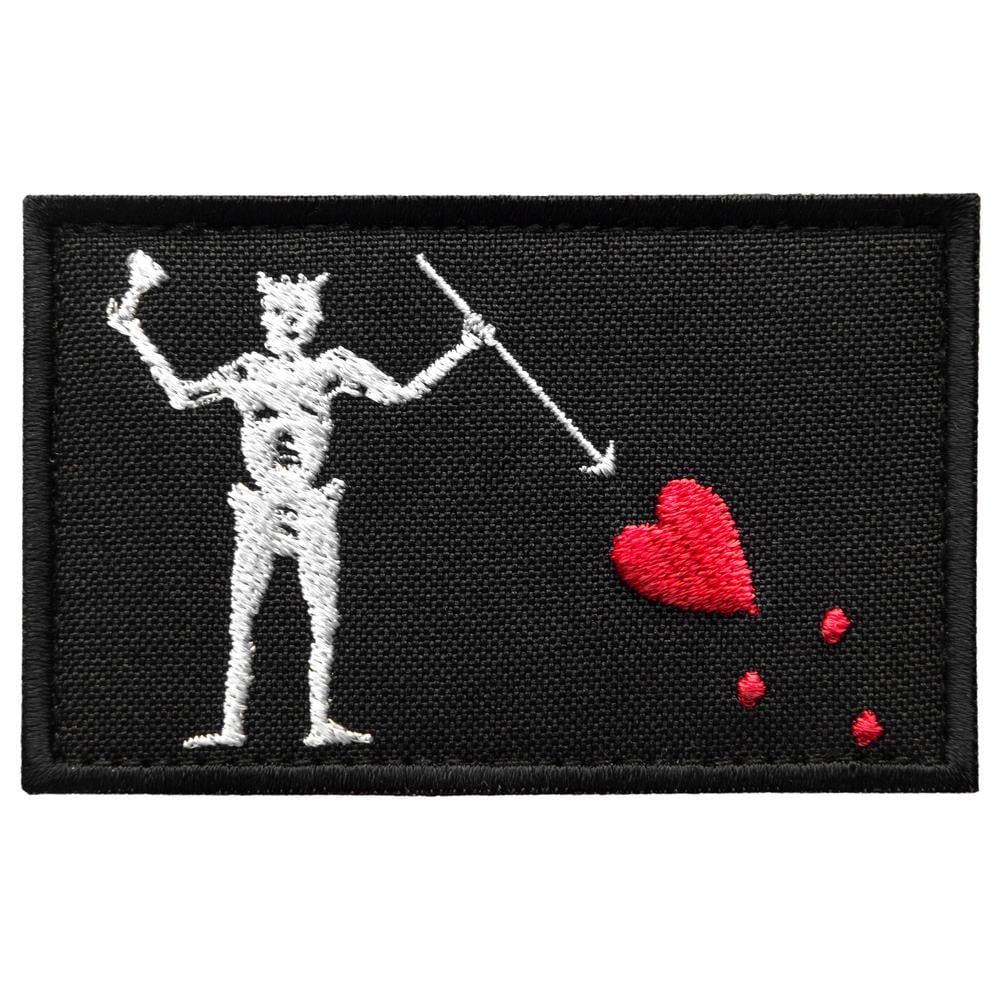 Шеврон с липучкой Blackbeard 5х8 см (26923)