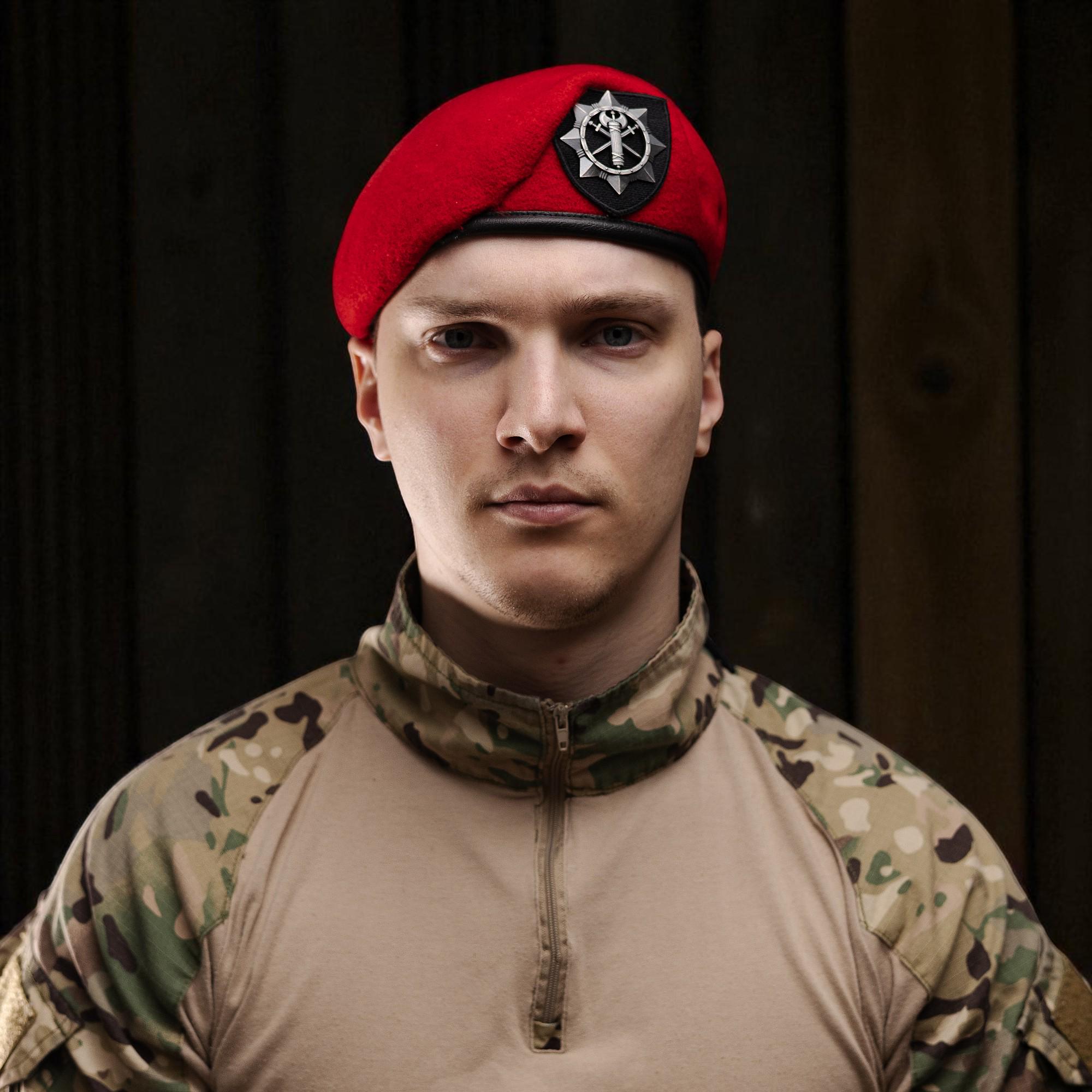 Берет ВСП с подкокардником M/55-56 см Красный (29044664) - фото 4 Берет ВСП с подкокардником M/55-56 см Красный (29044664) - фото 4