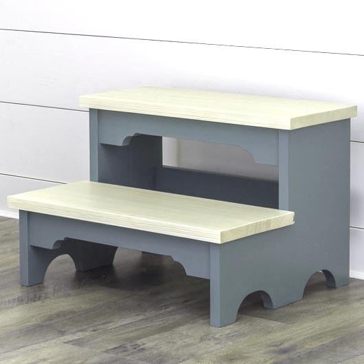 Скамейка-ступенька из дерева Вилов Маренго/Бланже (ССТ-00981901)