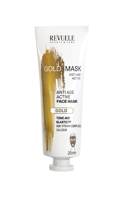 Маска для обличчя Revuele Gold Face Mask Lifting Effect Anti-Age Ліфтинг ефект (31986)