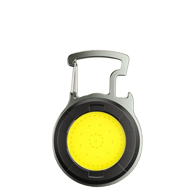 Фонарик-брелок на магните YT 877 LED аккумуляторный Красный/Белый (14031921)