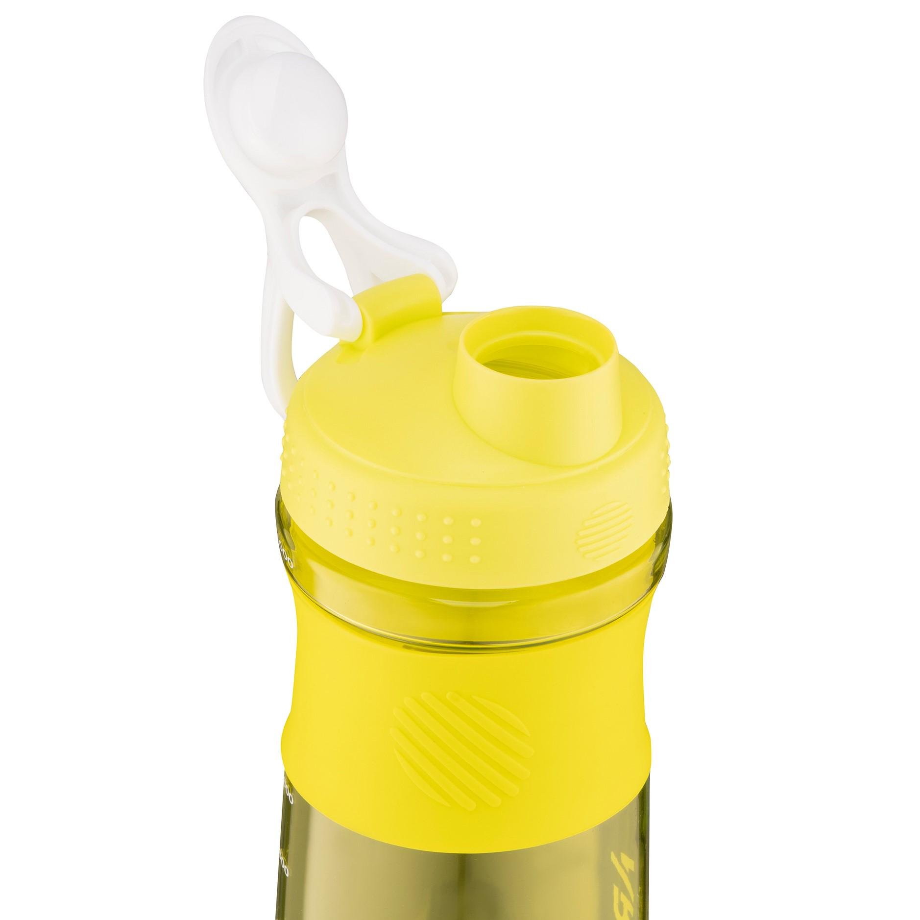 Бутылка для воды Ardesto Smart bottle тритан 1000 мл Желтый (AR2204TZ) - фото 4