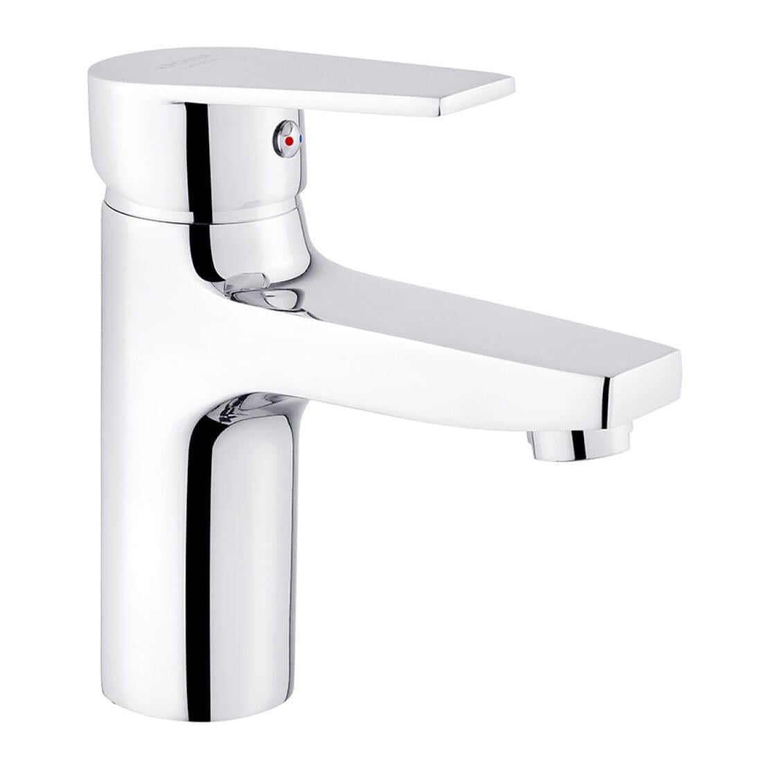 Змішувач для раковини Kroner KRM Oker C010 одноважільний Хром (CV019667)