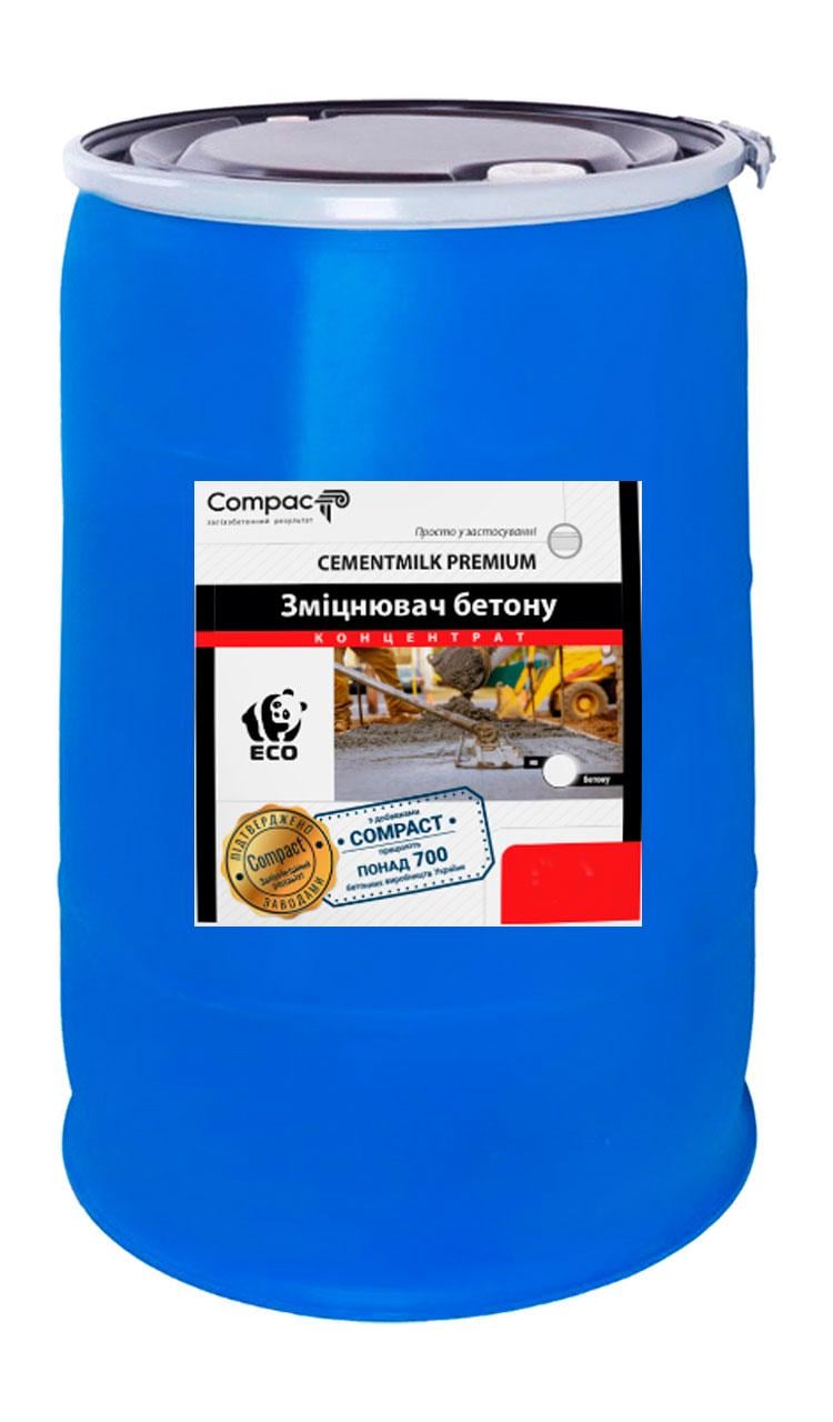 Пластификатор-укрепитель для бетона CEMENTMILK Premium 200 л (23800372)