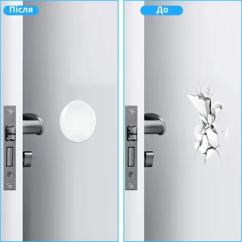 Стоппер для дверей самоклеючий 6 шт. (J00004-1) - фото 3 Стоппер для дверей самоклеючий 6 шт. (J00004-1) - фото 3