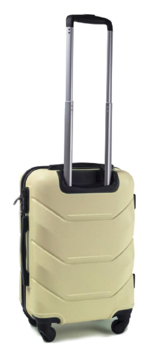 Чемодан пластиковый WINGS 147 малый Молочно-белый (Wp00387) - фото 2