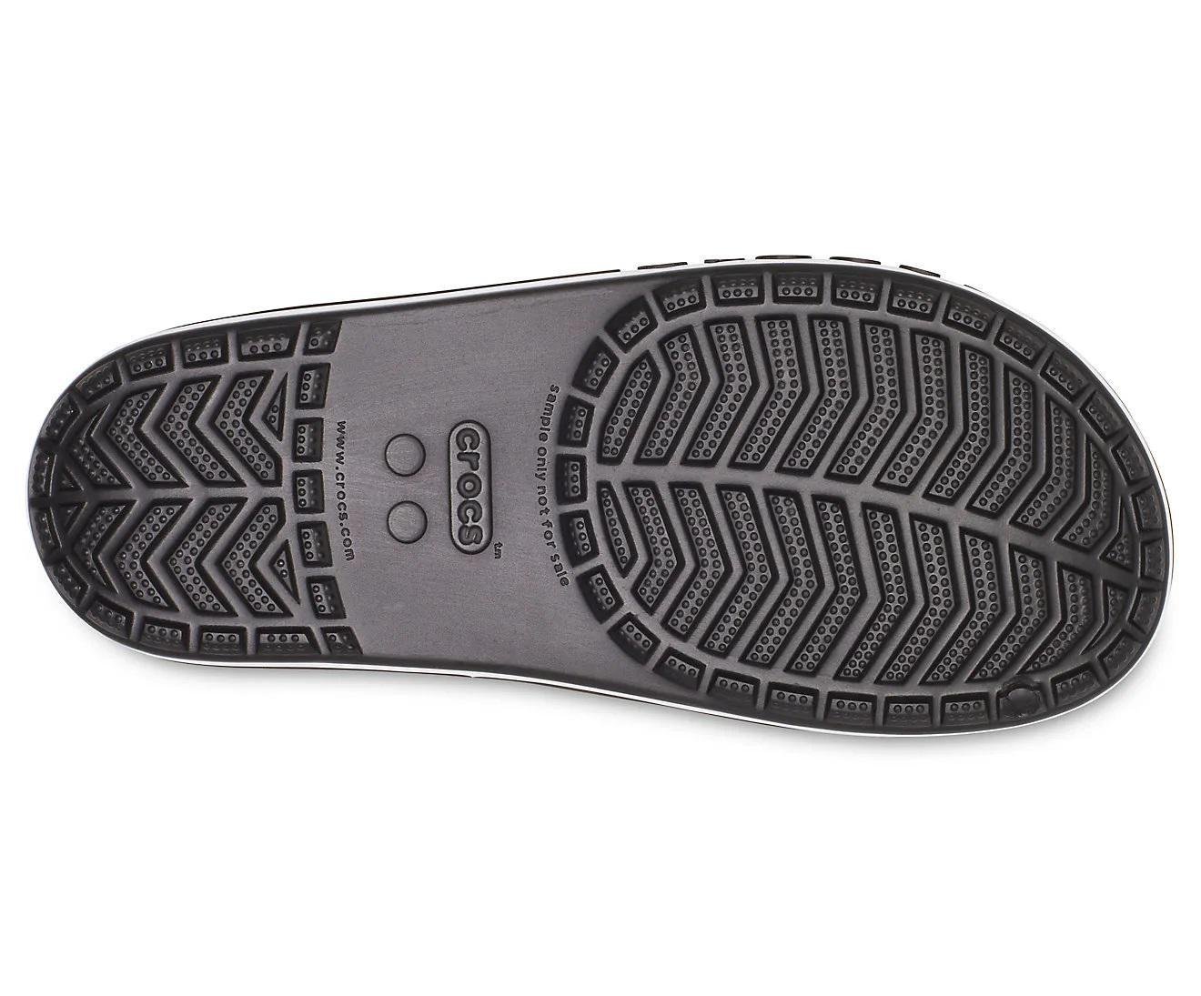 Шльопанці Crocs Bayaband Slide M8W10 р. 41/42 26 см Black/White (2053924) - фото 5