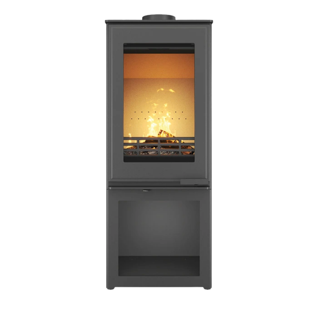 Печь-камин на дровах стальная KAWMET VENUS S16 S-Box 9,5 кВт (WS16-SBox)