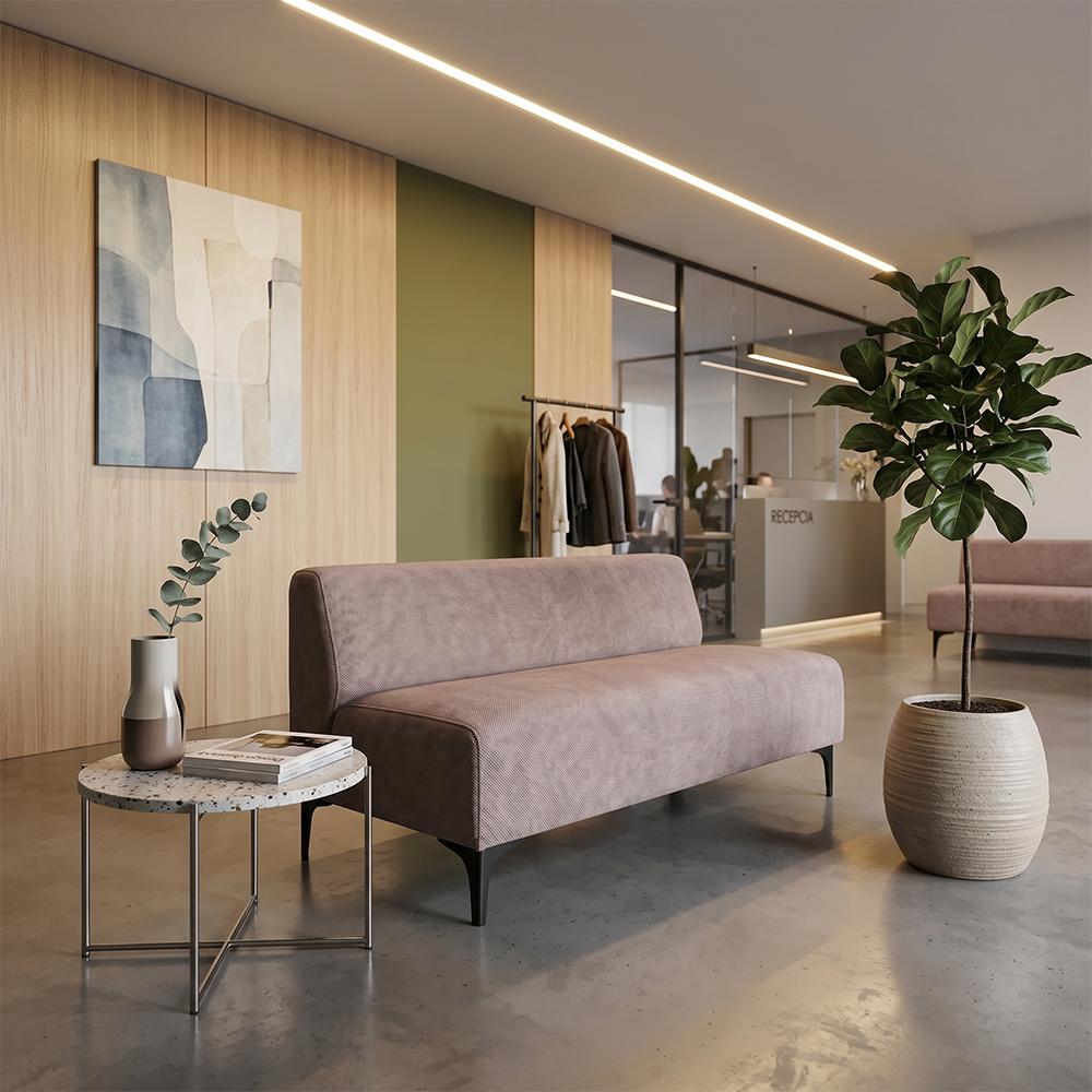 Диван Oliver Cream 140х70х75 см Latte (rich_sofa_00517)