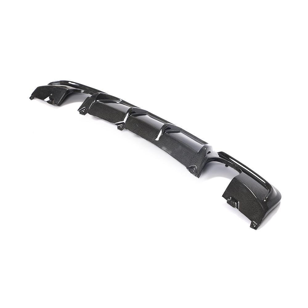 Диффузор заднего бампера DDCarbon V1 для E90 M Sport для BMW 3 серия E-90/91/92/93 2005-2011 гг. натуральный карбон (136907)