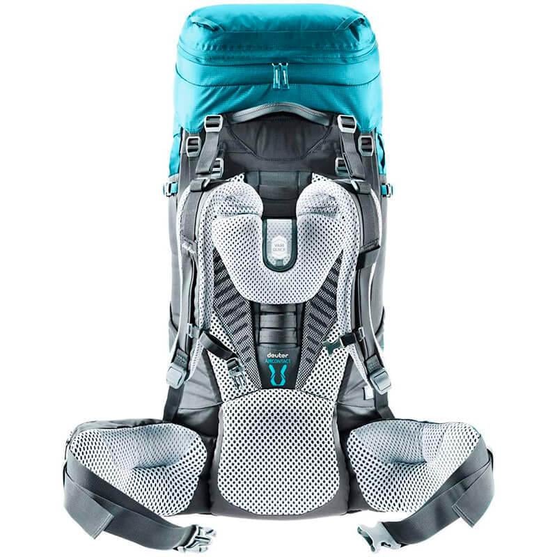 Рюкзак туристический Deuter Aircontact 40+10 л Petrol/Navy (33200193385) - фото 2