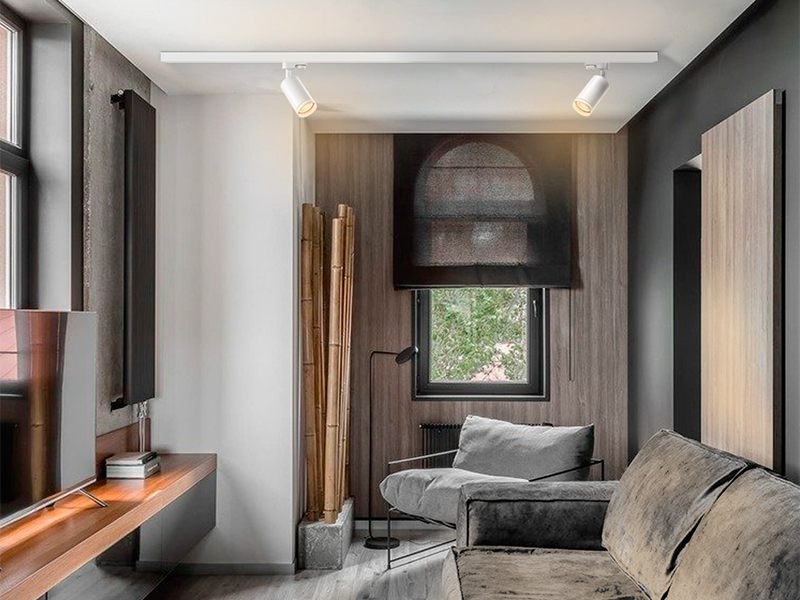 Светильник светодиодный трековый Videx VL-SPF05C-W под лампу GU10 Белый (8925) - фото 4 Светильник светодиодный трековый Videx VL-SPF05C-W под лампу GU10 Белый (8925) - фото 4