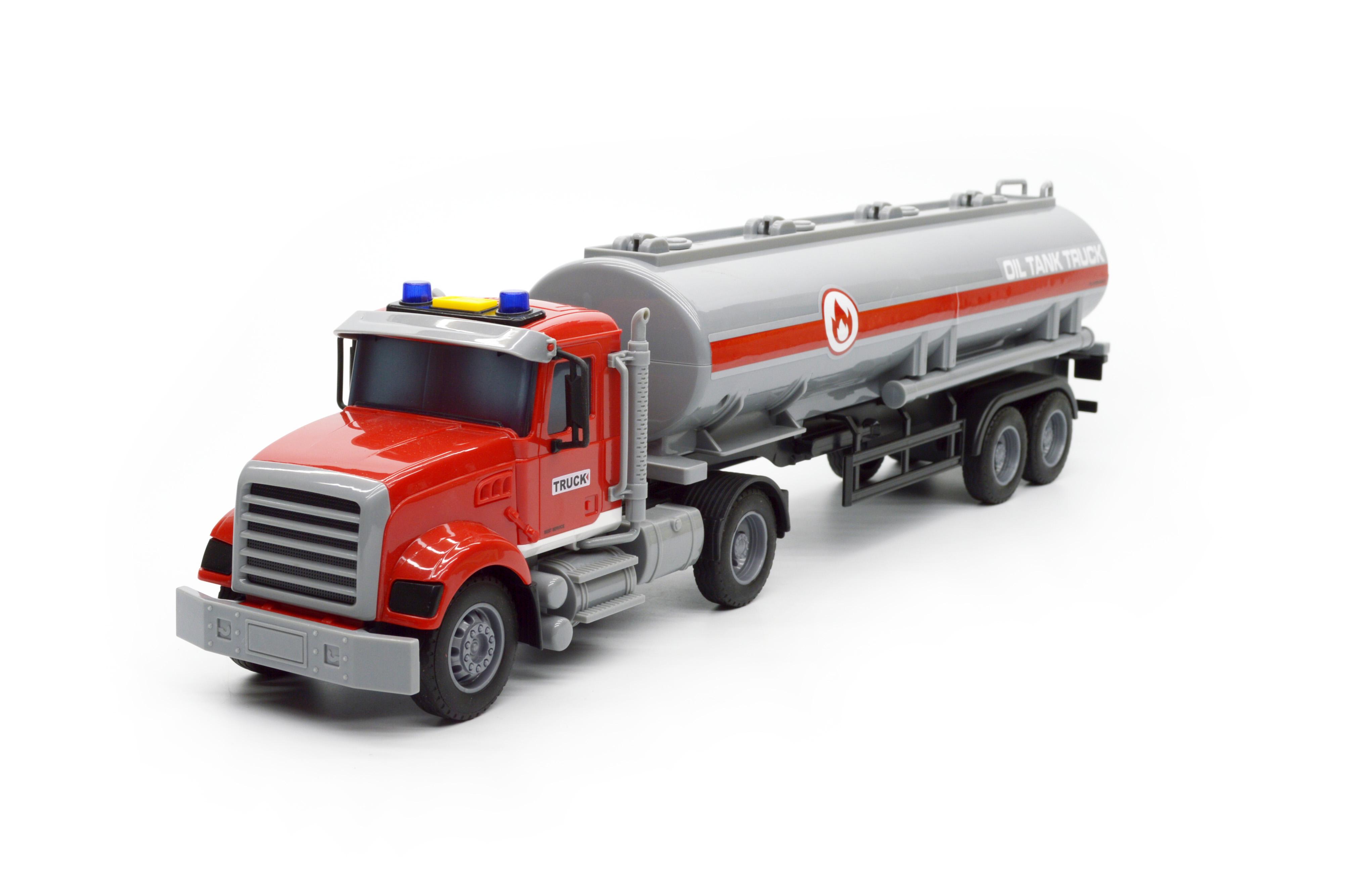 Іграшковий бензовоз Червоний/Сірий (6821A)