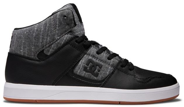 Кеды мужские DC Cure High-Top Man высокие р. 47/13 30,6 см Black Heahter/Grey