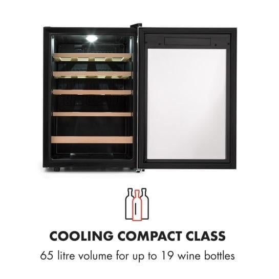 Винний холодильник KLARSTEIN Vinamour 19 (10033127) - фото 2 Винний холодильник KLARSTEIN Vinamour 19 (10033127) - фото 2