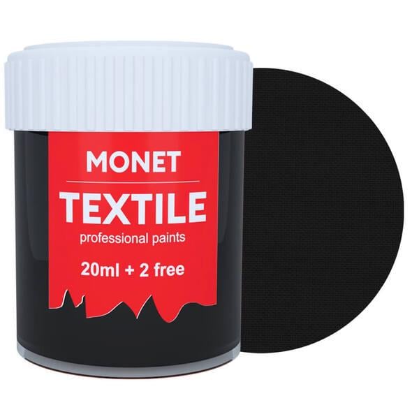 Фарба акрилова для тканини Monet 99 20 мл Чорний (24911525) Фарба акрилова для тканини Monet 99 20 мл Чорний (24911525)
