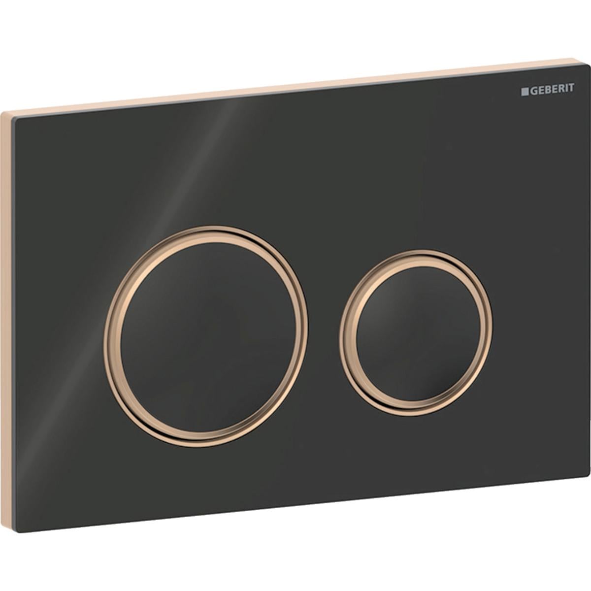 Кнопка для установки Geberit Sigma21 механическая Черный глянцевый (115.650.SJ.1)