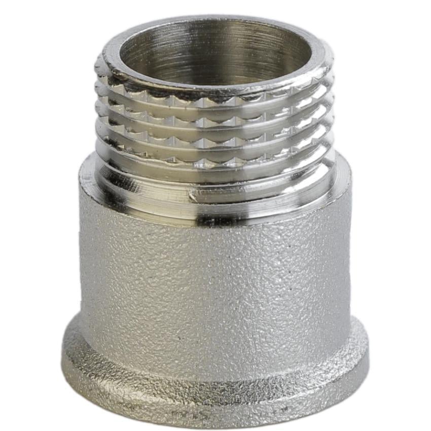 Подовжувач нікельований VA штампований з буртом 10 мм 1/2" (А3501А) Подовжувач нікельований VA штампований з буртом 10 мм 1/2" (А3501А)