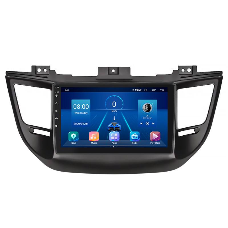 Автомагнитола штатная Lesko для Hyundai Tucson III 2015-2018 9" 2/32Gb Wi-Fi GPS Base MOB