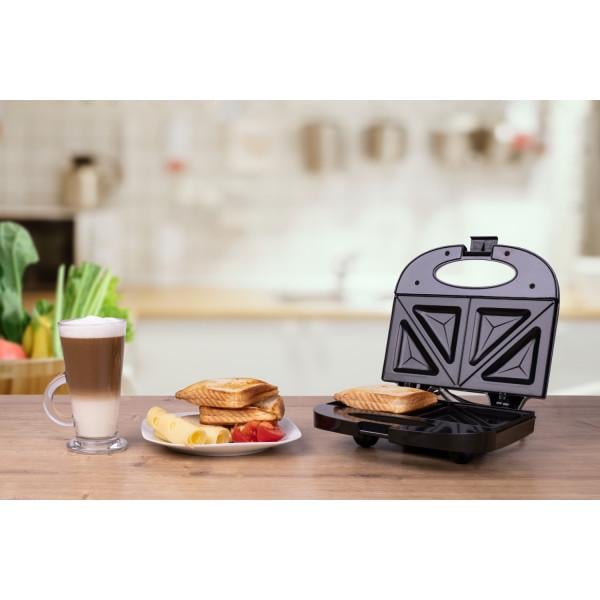 Сендвічниця Mesko MS 3032 850W незмінні пластини вертикальне зберігання Black (MS3032) - фото 6 Сендвічниця Mesko MS 3032 850W незмінні пластини вертикальне зберігання Black (MS3032) - фото 6