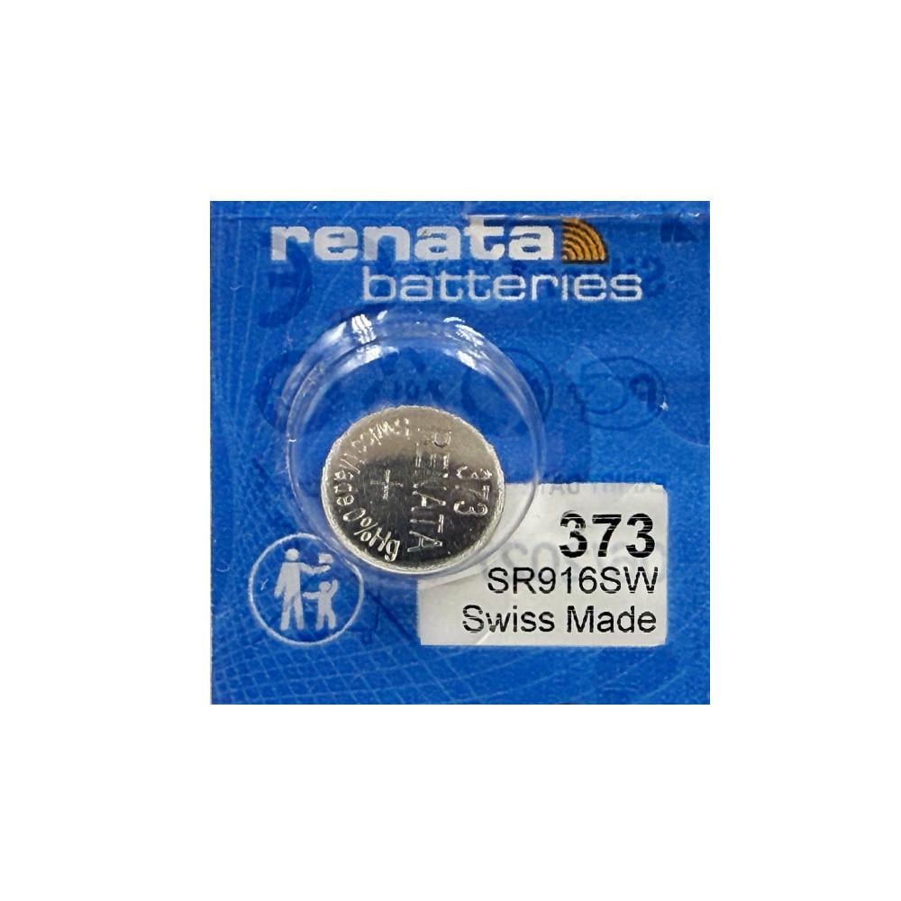 Батарейка годинникова Renata 373/SR916SW Silver Oxide 1,55v 1 шт. (103)