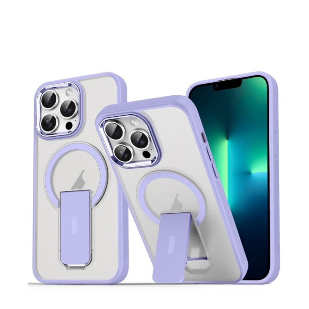 Протиударний чохол із підставкою Cosmic Magnetic Stand for Apple iPhone 13 Pro Lavender