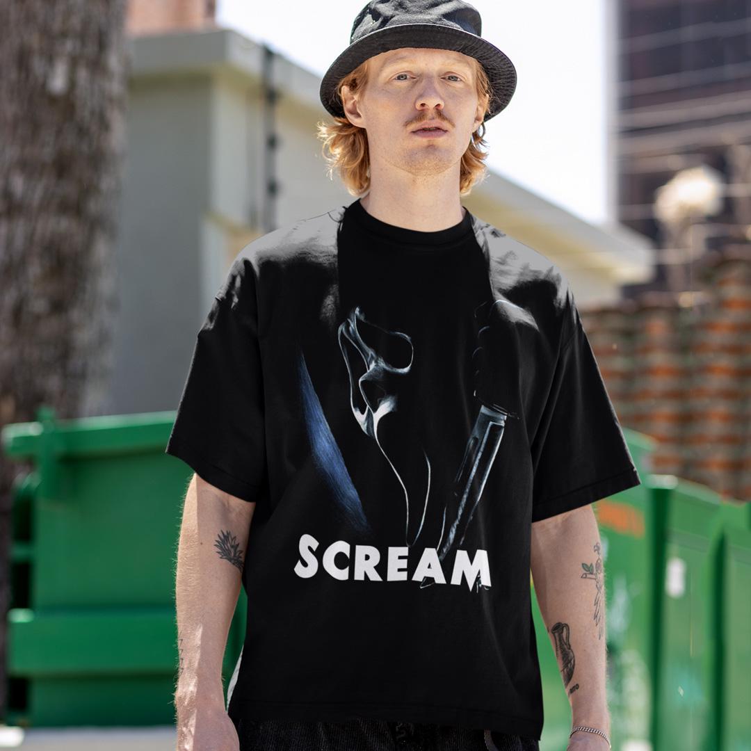 Футболка унисекс Scream 4XL Черный (0000010859)