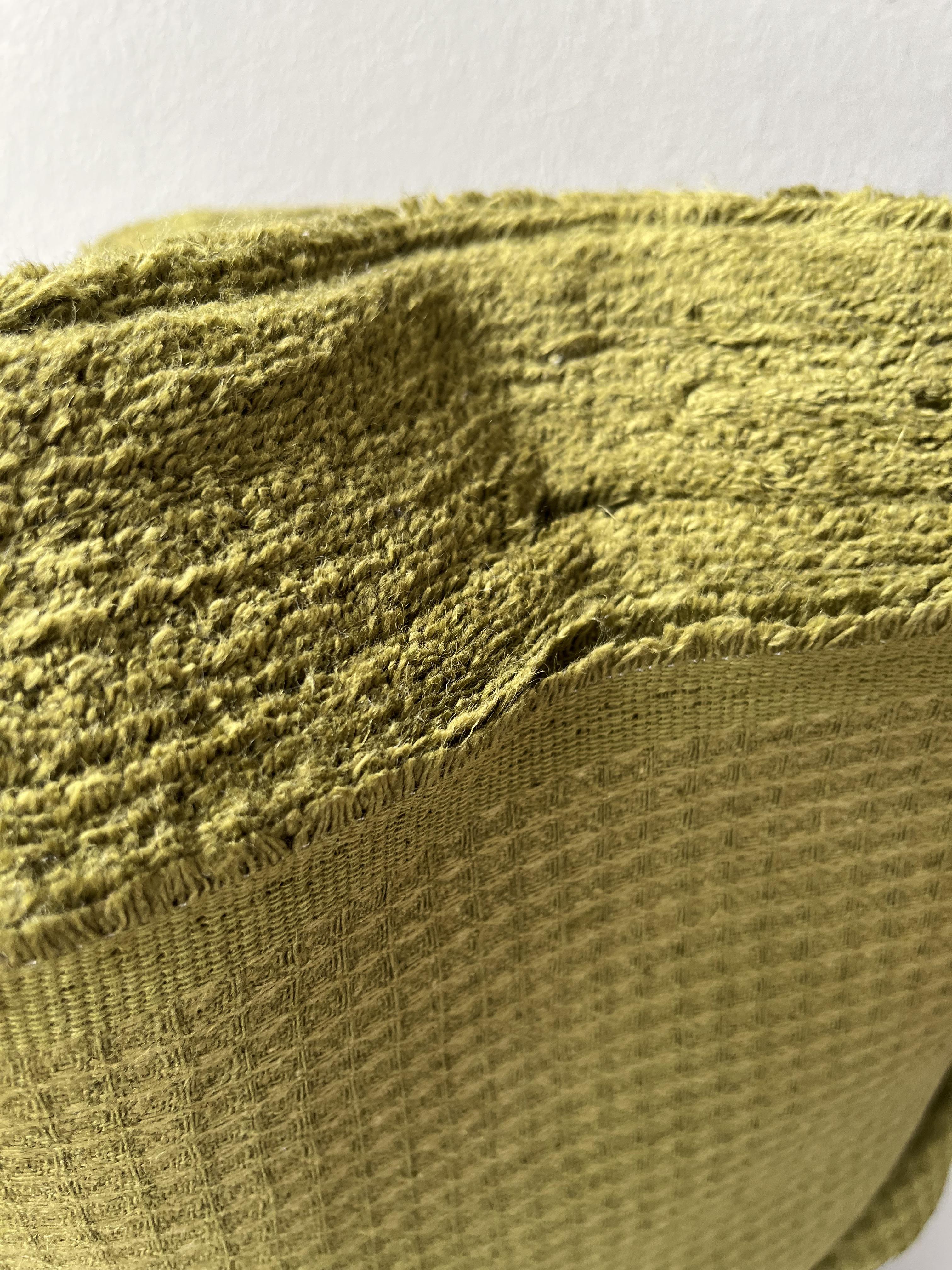 Тканина лляна декоративна Linen Plus 100% льон 270 см 1/1271 Зелений - фото 2