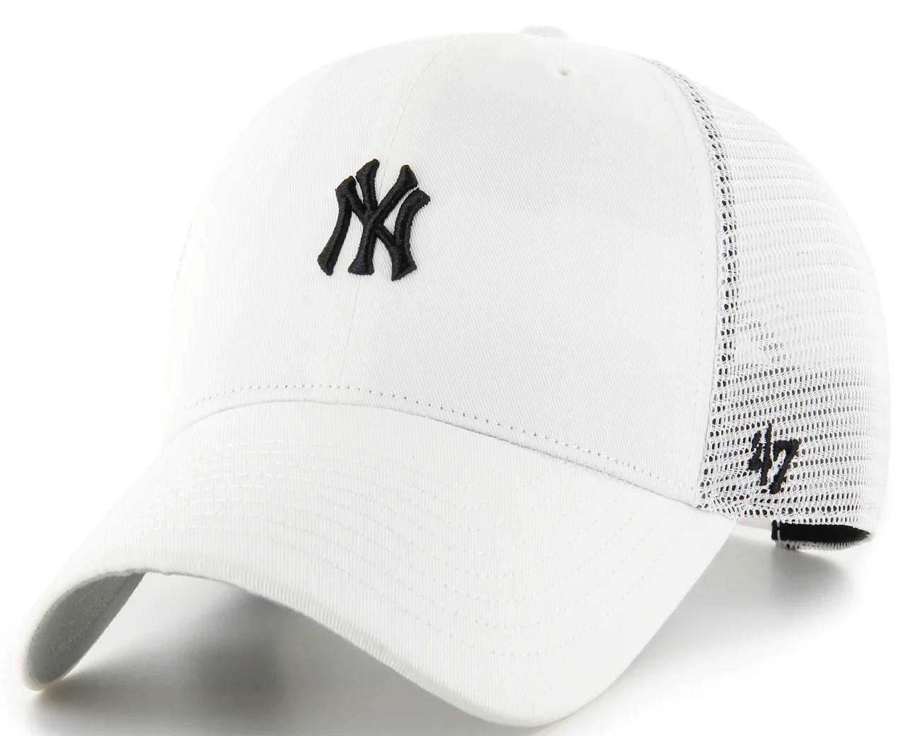 Кепка-тракер 47 Brand NY YANKEES BASE RUNNER OSFA Белый Кепка-тракер 47 Brand NY YANKEES BASE RUNNER OSFA Белый