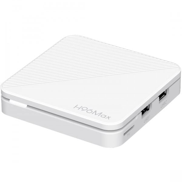 Смарт-приставка H96 MAX H313 2/16 Гб Allwinner H313/Android 14/WiFi 2,4 та 5 ГГц/LAN 100M (H313_ 2GB/16GB)