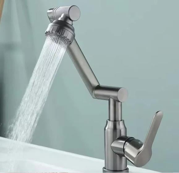 Поворотный смеситель трансформер кран для раковины и умывальника из ABS santex Universal - фото 2 Поворотный смеситель трансформер кран для раковины и умывальника из ABS santex Universal - фото 2