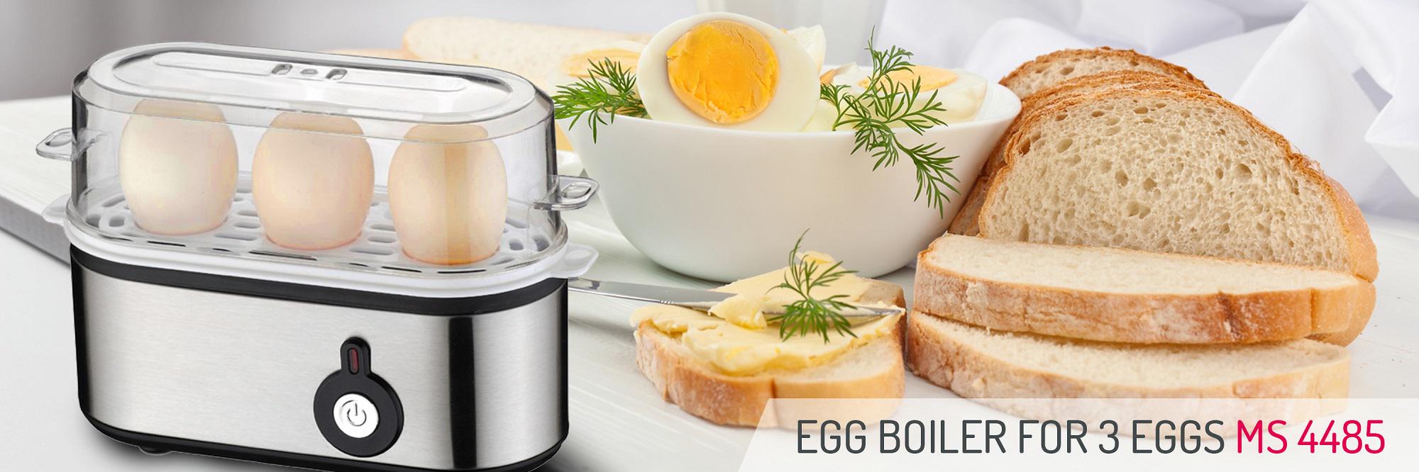 Яйцеварка Mesko MS 4485 350 Вт 1-3 шт. - фото 8
