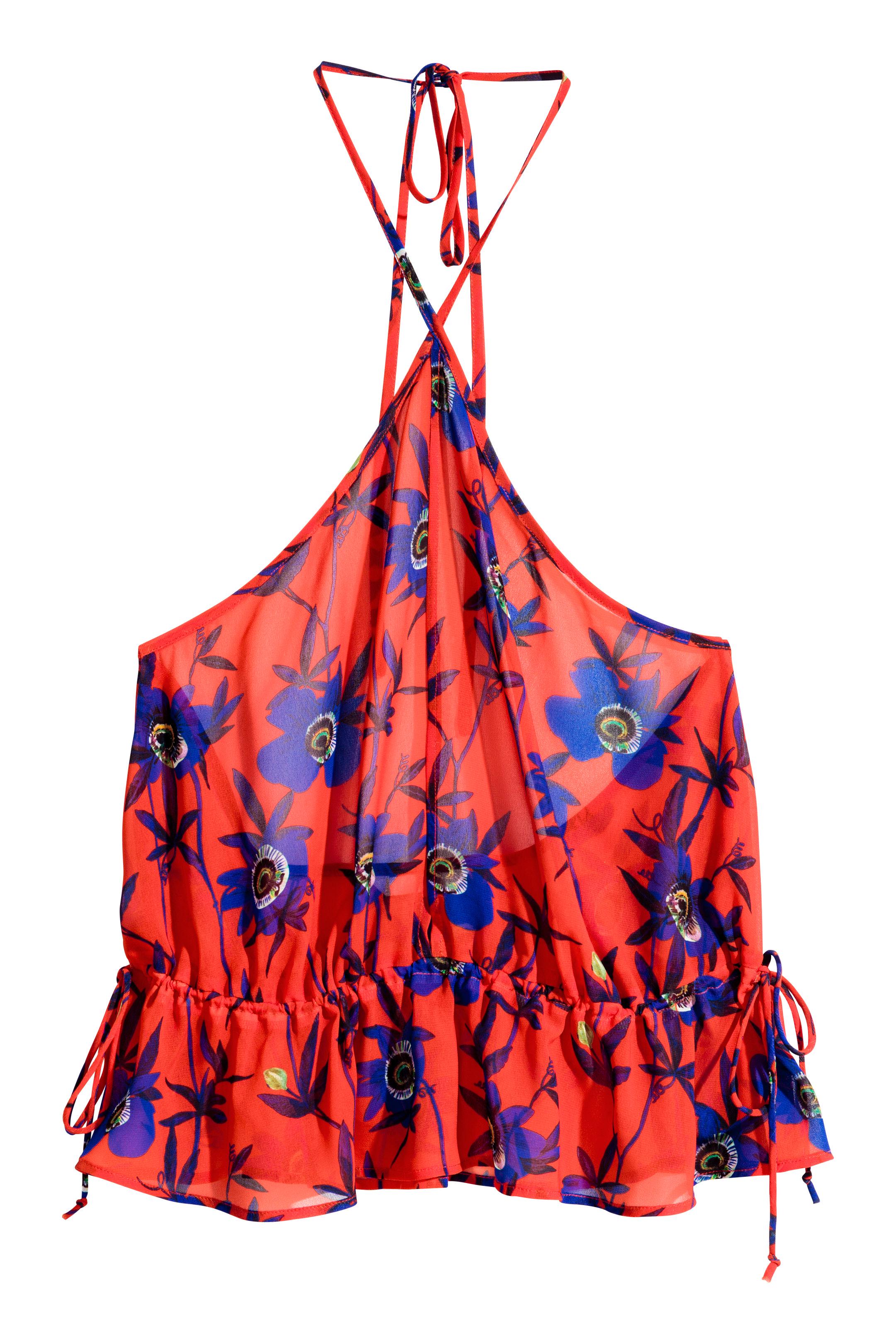 Топ женский Цветы р. 40 Красный (PS5730716RP4) - фото 2 Топ женский Цветы р. 40 Красный (PS5730716RP4) - фото 2