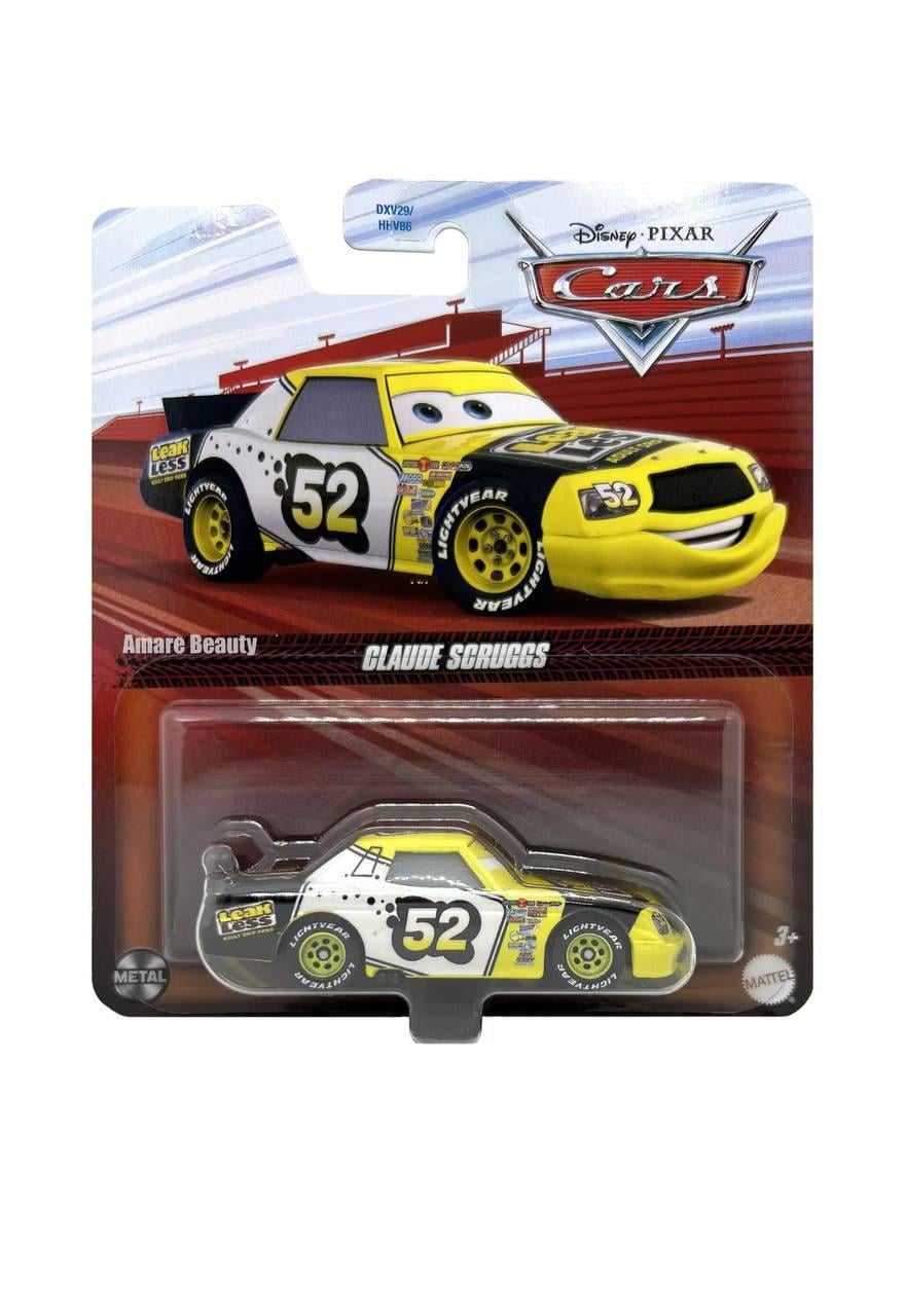 Автомобиль Тачки Mattel Cars Claude Scruggs №52 Disney Pixar