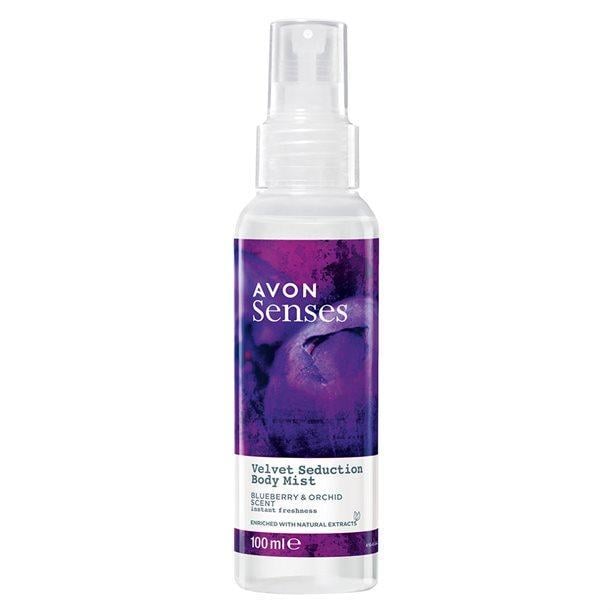 Спрей освежающий для тела Avon Бархатное прикосновение 100 мл (1634993739)