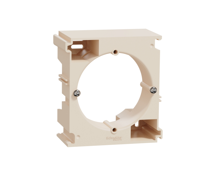 Коробка Schneider Electric Sedna Design&Element для поверхностного монтажа ABS-UV Бежевый (SDD112902)