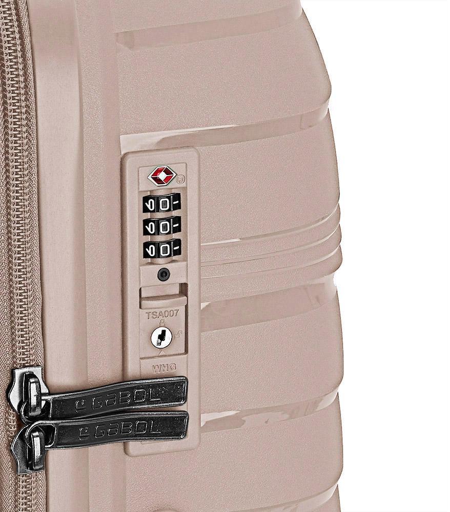 Чемодан Gabol Kiba L Beige (122047-006) - фото 6