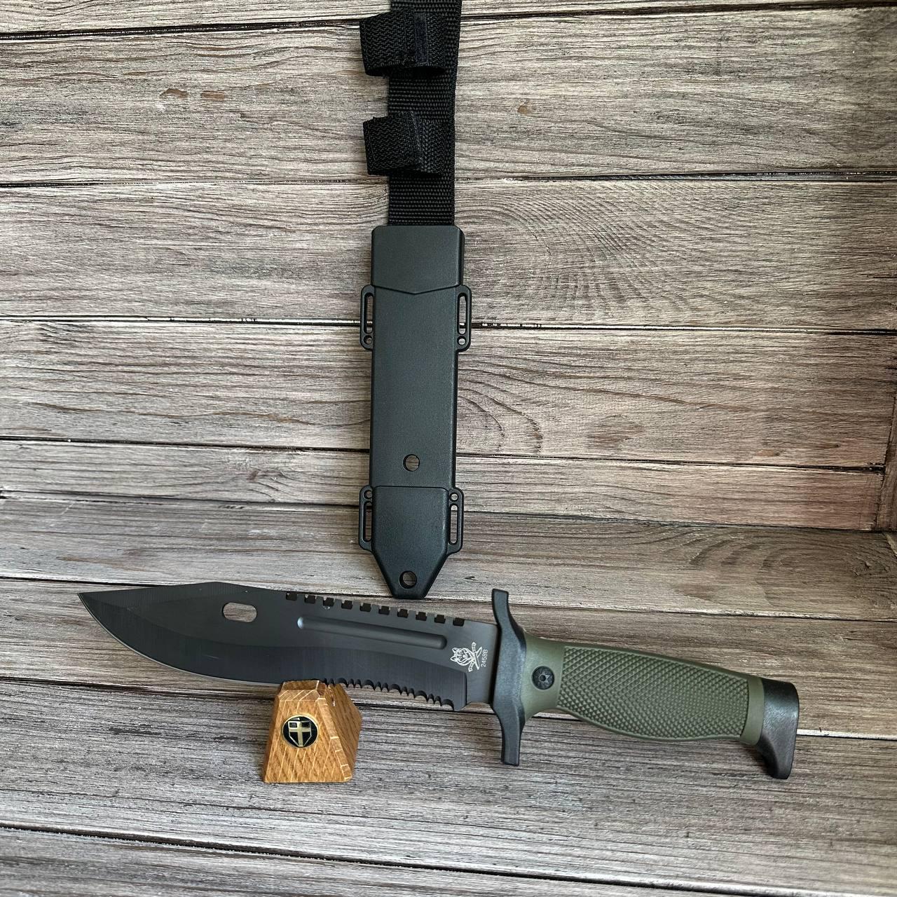 Нож туристический для охотника 180 мм (223)