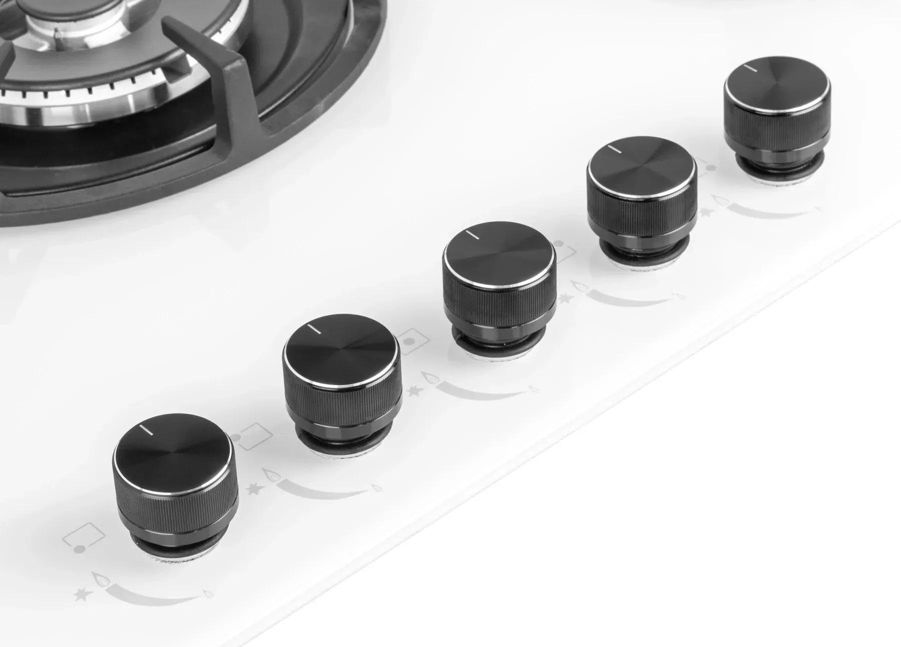 Варочная поверхность газовая Gunter&Hauer GL 9 W на 5 конфорок закаленное стекло Белый - фото 7 Варочная поверхность газовая Gunter&Hauer GL 9 W на 5 конфорок закаленное стекло Белый - фото 7