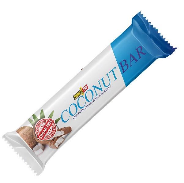 Батончики Power Pro Coconut Bar Sugar Free 50 г Кокос 20 шт. (1486834638) - фото 3