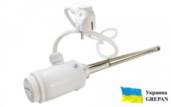 ТЭН для алюминиевого радиатора GREPAN 1" 1200W 220V L=42,5 см с механическим термодатчиком - фото 5