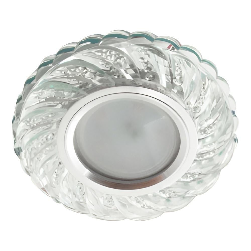 Светильник точечный Lemanso ST6312 MR16 с подсветкой 3W RGB Прозрачный (12397)