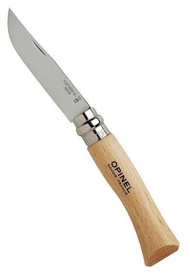 Нож Opinel №6 (нерж-сталь) классический (1013-204.00.12)