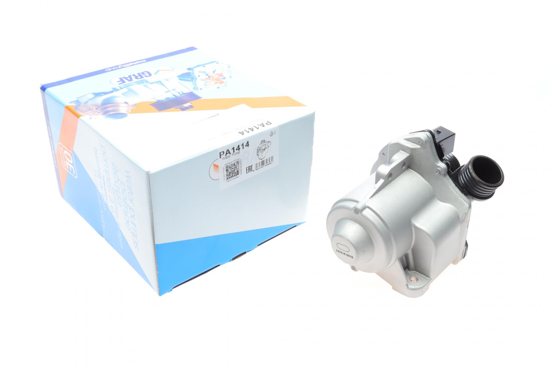 Водяная помпа Graf BMW 1/3/5/6/7/X3/X4/X5/X6/Z4 3.0 N55 B30/N54 B30 06-18 7 лопастей electric (PA1414)